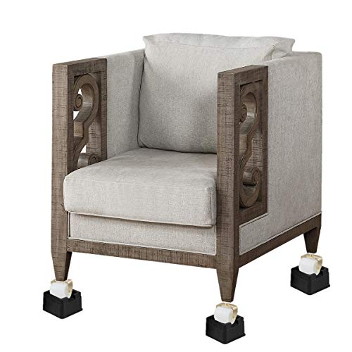 Joyclub 2 Inch Heavy Duty Bed Risers Durable And Stackable Bed Lifts Fits To Casters Or Legs Of Sofa, Table, Couch And Bed Frame (4 Pack) #TOP5