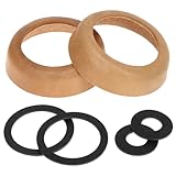 QWORK® 2 Piezas repuesto bomba de palanca tipo 75, manguito de cuero, para...