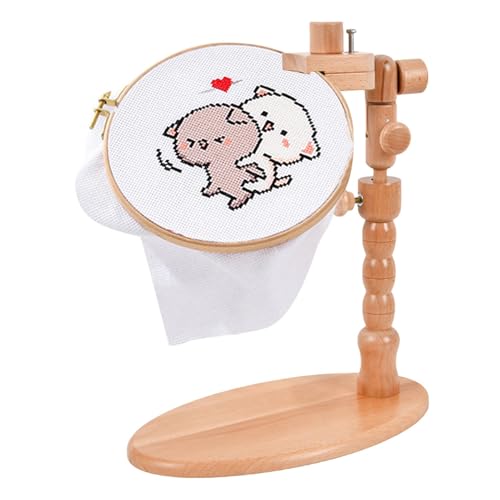 Support de broderie en bois pour vos ateliers couture et point d'aiguille