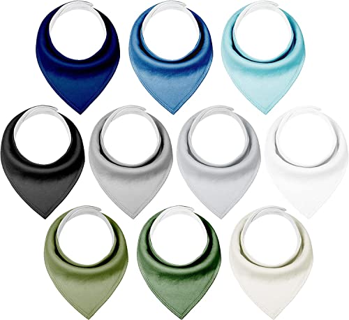 Lekebaby Baby Dreieckstücher - 8er Set Sabberlätzchen Aus Baumwolle