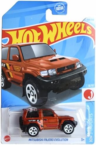Hot Wheels Mitsubishi Pajero Evolution, HW J-Imports 8/10 [Burnt Orange] 169/250