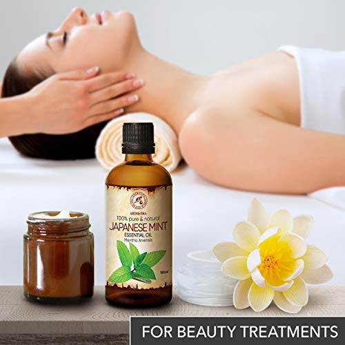 Japanse Munt EO 100ml (Mentha arvensis), 100% puur & natuurlijk, essentiële olie - aromatherapie - geurolie… - Image 7