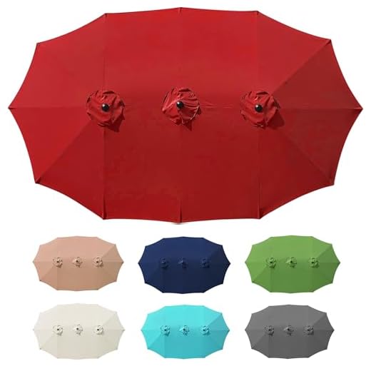 AONETOZ Replacement Canopy for Umbrella