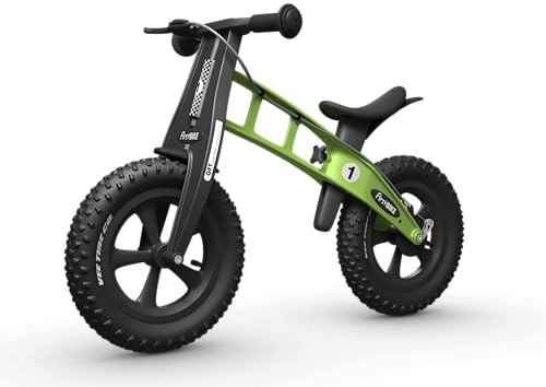 FirstBIKE Fat Balance Bike with Brake | Balance Bike | Kids Ride-On Toy | 22 Months - 5 Years | Push Bike | No Pedal Bike