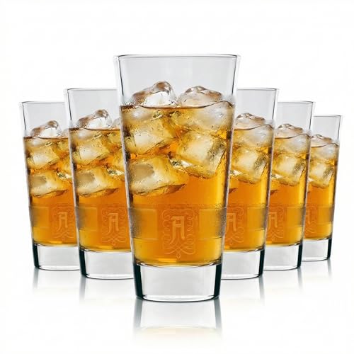 6 original ASBACH Cola Exclusivgläser für das Kult - Mixgetränk oder pur / on the rocks !