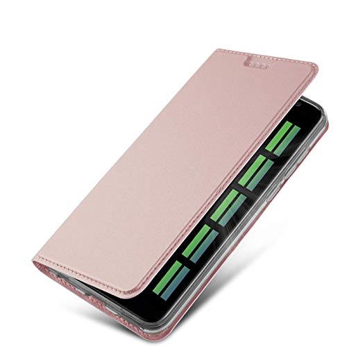 Verco Case compatible with Huawei Mate 10 Lite, Flip Wallet Cover with Magnetic Closure for Mate 10 Lite Phone Case - rose gold - Image 3