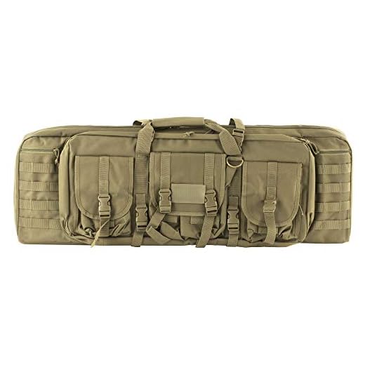 NcSTAR CVDC2946T-36 Vism Double Carbine Case, Tan, 36-Inch