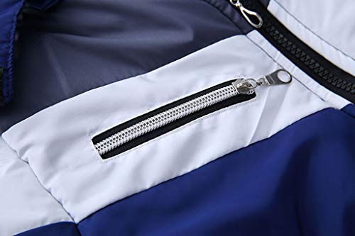 Kids Zipper Windproof Coat Stripe Boys Girls Jacket Toddler Winter Hooded Boys Coat and Jacket Girls Outfits Size 7/84