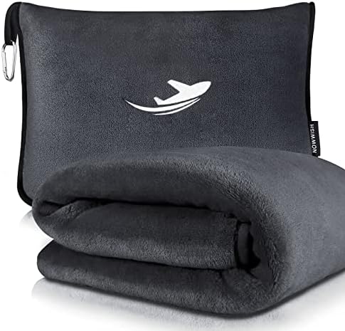 NOWWISH Travel Blanket Pillow –... NOWWISH Travel Blanket Pillow –...