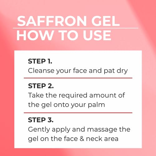 Image of Khadi Saffron /Kumkumadi Face Gel /Serum /Cream /Night Gel | Moisturizer /Natural Glowing Skin 50 gm Pack of 1 Oil Free 99% Result