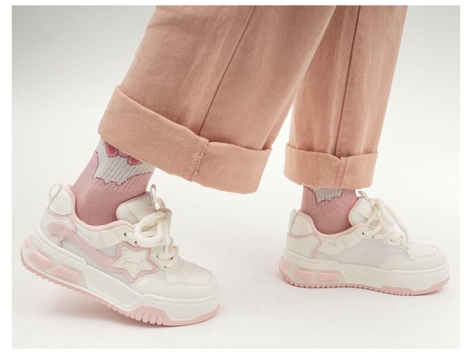 Star Shoes Women Walking Sneakers Y2k Shoes Platform Chunky Aesthetic Cute Travel Outdoor Sport3