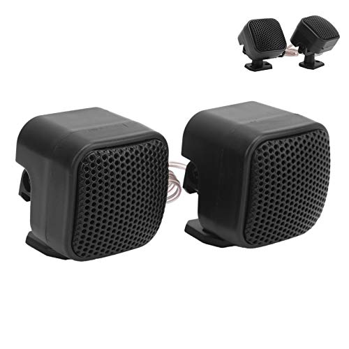 Qqmora Car Audio Speaker, 2Pcs 500W 4Ohms High Power Stereo Speaker Hi-Fi Silk Film Tweeter Car Audio System Universal With 4Pcs Mounting Screws #TOP6