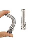 kabelverschraubung messing m63 【Wasserdicht】 Die Kabelverschraubungen gelenke verfügt über hervorragendes integriertes wasserdichtes IP68-Zubehör, und die Nylonspule kann eine gute Abdichtung bieten und verhindern, dass das Kabel nass wird.