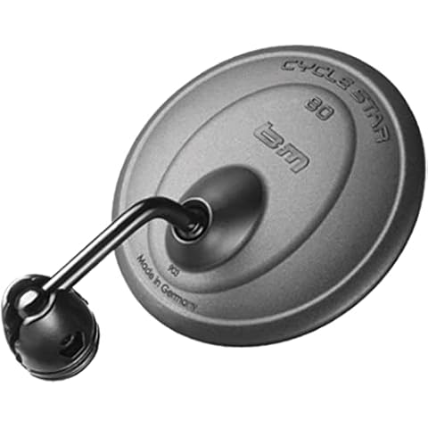 Busch & Müller Cycle Star Driver Mirror 80 Brushed Short Handle 903 Pink/3 Cover