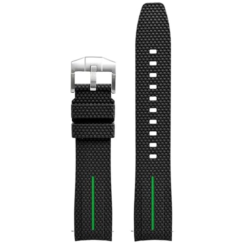 Bracelet montre courbe résoud l'espace vide pour MoonSwatch 20mm