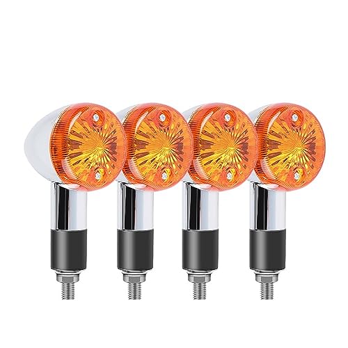 Clignotant de moto universel 12V ambre étanche pour sécuriser vos trajets nocturnes