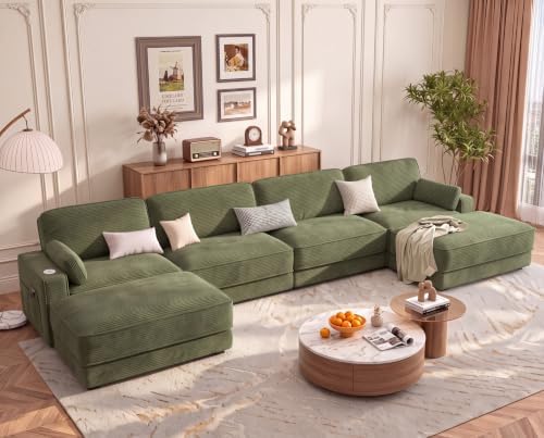 Opoiar 160'' Oversized Modular Sectional Sofa for Living Room, U ...