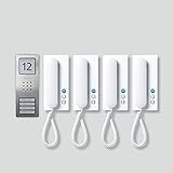 Siedle&Söhne Audio-Set Set CA 812-4 E/W Siedle Compact 1+n Türsprech-Set 4056138008926