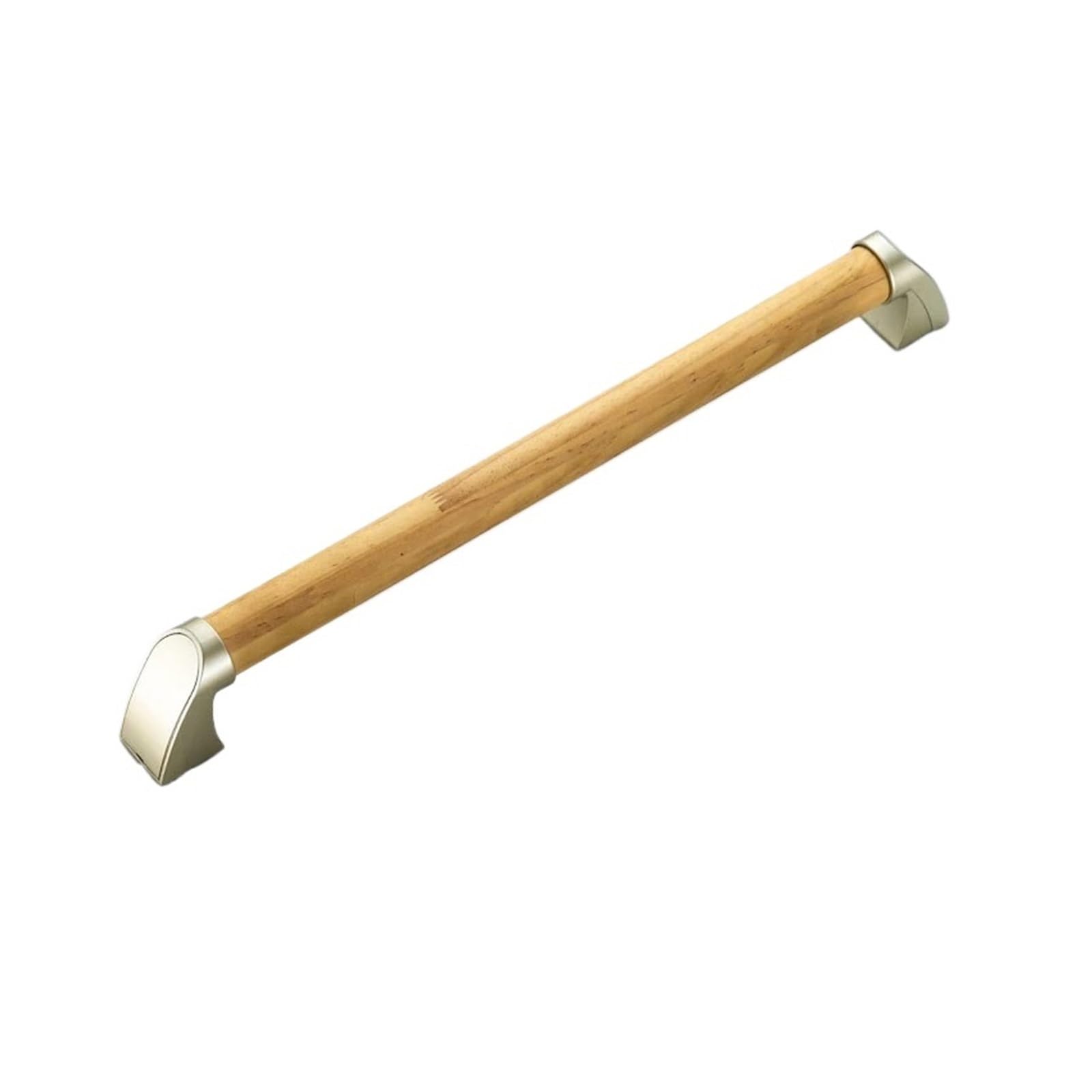 Djskldf Women's One Color Bathroom Grab Rails Household Bathroom Safety Armrests Accessible Solid Wood Handle Elderly Disabled Toilet Non Slip(54Cm)