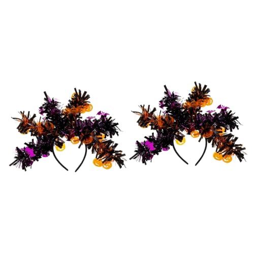 Bandeau de tête Halloween à rayures pour vos photos de cosplay