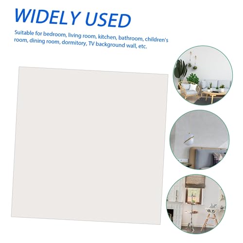 ORFOFE 6 Peças Decalque De Parede Espelho Adesivo Decoração Adesivos De Parede Decalque De Parede De