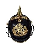 Graf von Gerlitzen Pickelhaube Leder Helm Pickelhelm Preussen