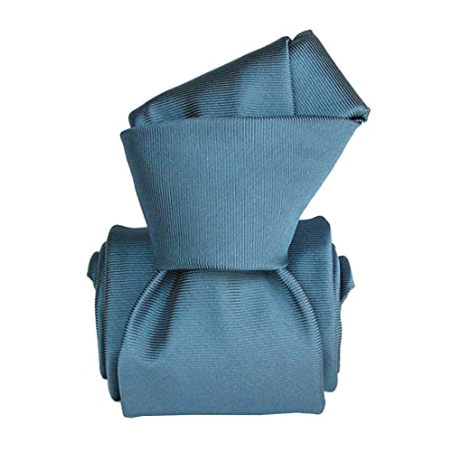 Cravate luxe Segni Et Disegni bleu clair en soie italienne idée cadeau élégant