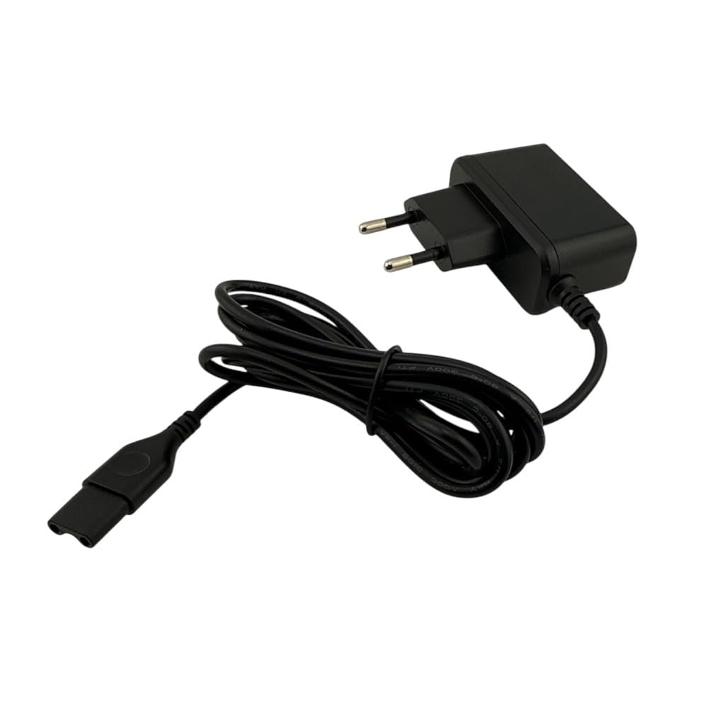 Trade-Shop Alimentatore di rete 5 V 0,55 A compatibile con Braun tipo 2526, 5803, 5804, 5805, 5806, 5807, 5808 / ricambio per rasoio
