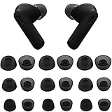 Rqker Ear Tips Compatible with JBL 230NC TWS Earbuds, 9 Pairs S/M/L Sizes Ear Tips Compatible with JBL 230NC TWS, Gray 18