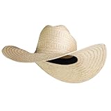 Chapéu Cowboy Country Vaqueiro Vaquejada Palha Premium Trançado Estilo Pantaneiro Sertanejo Caipira Roça Fazenda Rodeio Carnauba Natural Feito a Mão Pralana