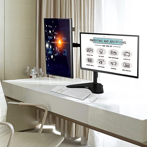 Properav Dual Arm Full Motion 13 - 32" Desktop Pc Monitor Mount - 9