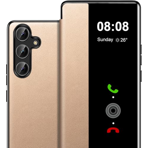 Étui Galaxy A17 à fenêtre transparente protection intégrale anti-rayures