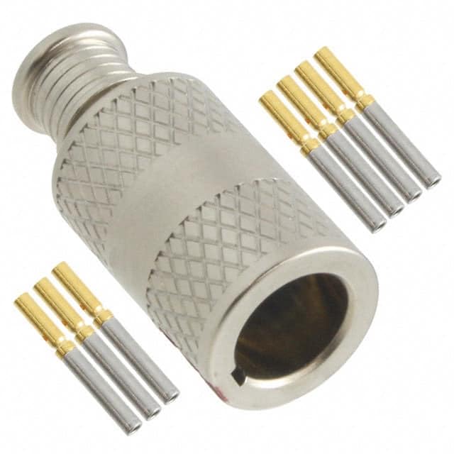 ITT Cannon, 155281-0043, Connector Miniature Circular Socket 7 Position Crimp Straight Cable Mount 7 Terminal 1 Port (1 Item/s)