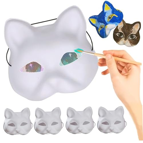 Máscara de animal personalizable que soluciona la falta de visibilidad en cosplay
