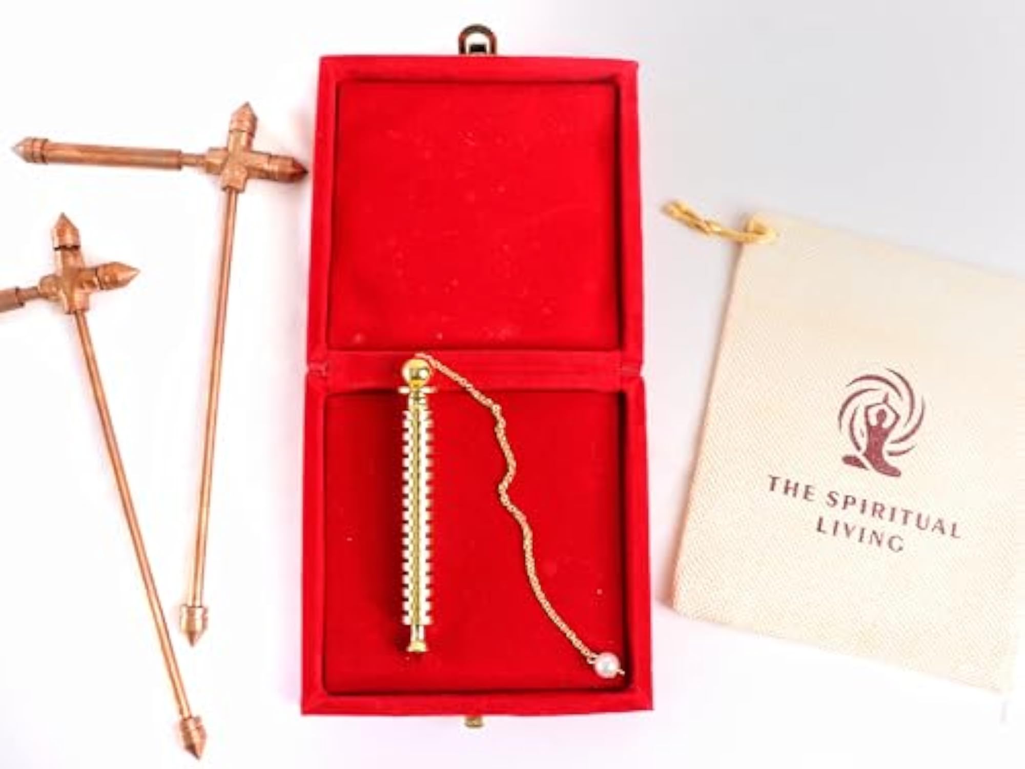 Pure Brass Dowsing Pendulum for Vastu & Feng Shui