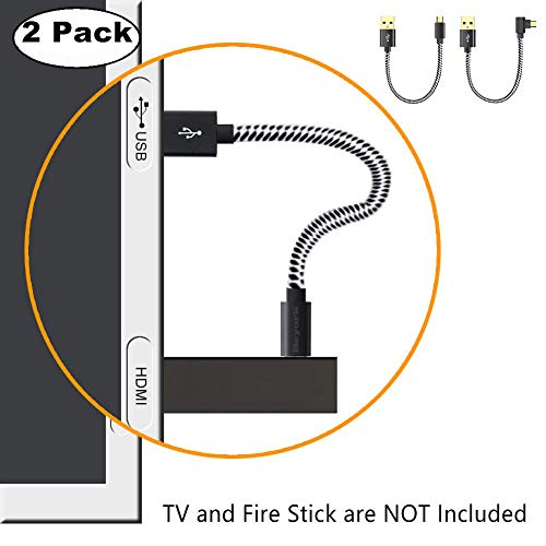 USB Cable Compatible for Fire Stick, Micro USB Power Cable for Amazon Fire
