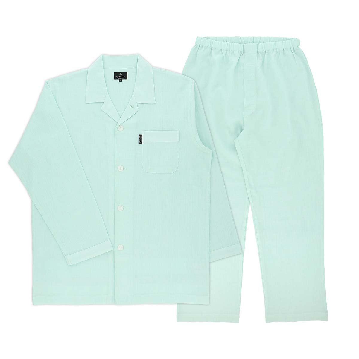 LANVIN ピンク ストライプ パジャマ M Amazon | [ランバン] COLLECTION コレクション 2重ガーゼ