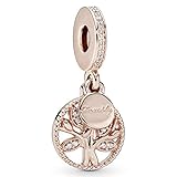 Kollektion: Pandora Rosé Pandora Charm-Anhänger Familien Stammbaum Rosé 781728CZ