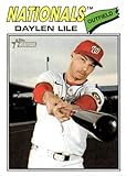 2026 Topps Heritage #124 Daylen Lile Washington Baseball Card - Sportscard Superstore