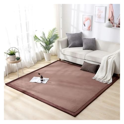 Tapis de salon grand format en corail épais de style moderne - 2