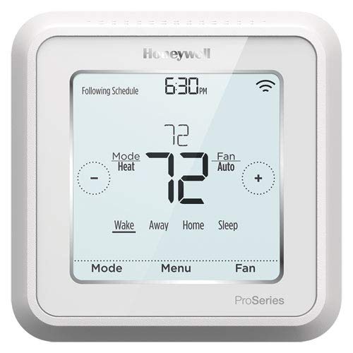 T6 Pro Series Z-Wave Smart Thermostat & Comfort Control, White or Gray, Programmable, Touch Button Control, Remote Control, Smart Home Integration