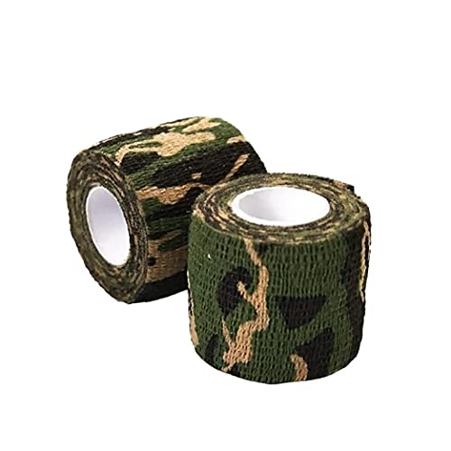 Les Bandes de Motif de Camouflage 2 PCS autoadhésifs Rubans de Motif Non tissé extérieur Camo Cover