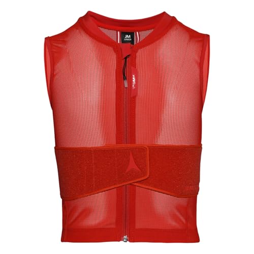 ATOMIC Live Shield AMID Lite Vest JR I Kinder-Protektorenweste mit AMID-Technologie für maximalen Schutz I Ergonomischer Rückenprotektor aus atmungsaktivem Mesh I Ski-Schutzweste mit Taillengurt