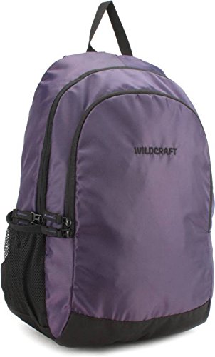 wildcraft purple backpack