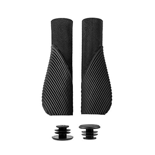 Puños Bicicleta Puños de Manillar MTB de Goma Bloqueo Ergonómicos Anti Golpes para Bicis Puños de Manillar para Bici de Montaña BMX Cover