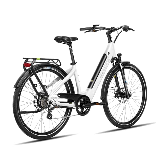 DERUIZ E-Bike Quartz,28 Zoll Trekking Elektrofahrrad, E Bike Damen und Herren, 250W 55N.m Motor,48V13.4Ah 644Wh Akku für Lange Reichweite bis 150KM