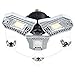 Led Garage Lights,Deformable Lamp, Ceiling lights Fixture,Led Light Bulbs 60w,6000 lumens,Shop Lights For Garage,Work Light (NO Motion Activated)