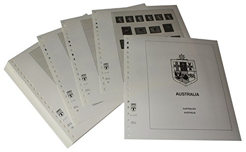 Feuilles pré-imprimées LINDNER Australie 1966-1982 pour passion de la philatélie