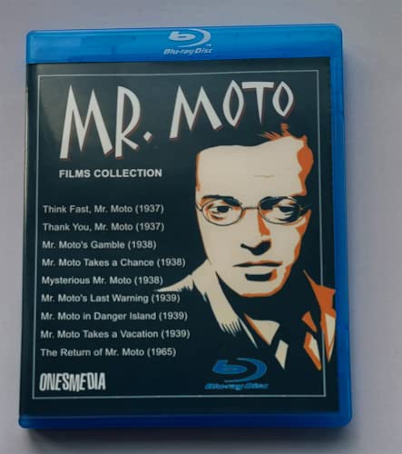MR. MOTO FILMS COLLECTION - One Blu-Ray - 9 MOVIES - 1937/1965 - Starring Peter Lorre and Henry Silva