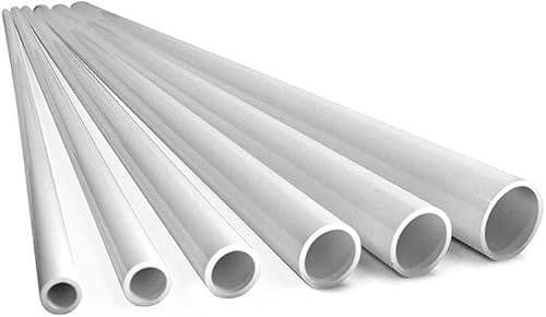 Miniatura 6 de Tubo de PVC Sch40 34 pulgadas (0.75) Longitud personalizada blanca - 3FT